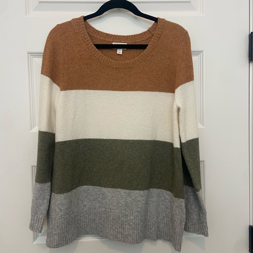 Market & Spruce Multicolor Striped Sweater